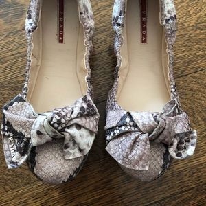Prada St Pitone Flat Size 38